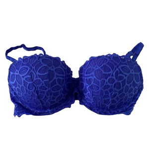 Pink Victorias Secret Lace Date Push Up Bra Pigeonnant Rendez-vous Size 32DD